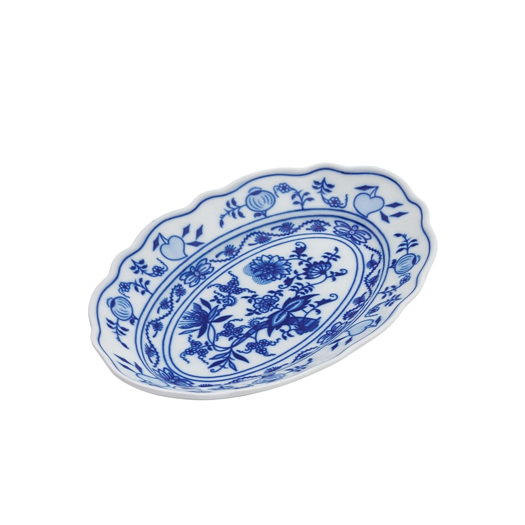 28 Parça Yemek Takımı Cesky Porcelan Dubi Cibulak Mavi