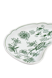 CESKY PORCELAN DUBİ 1860 Cibulak Sunum Tabağı Yeşil