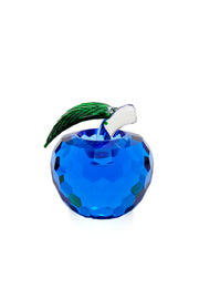 ELSA CRYSTAL Bohemia Oceanna Ufak Elma Mavi