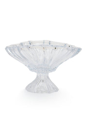 ELSA CRYSTAL Bohemia Lunaria Ayaklı Vazo Beyaz