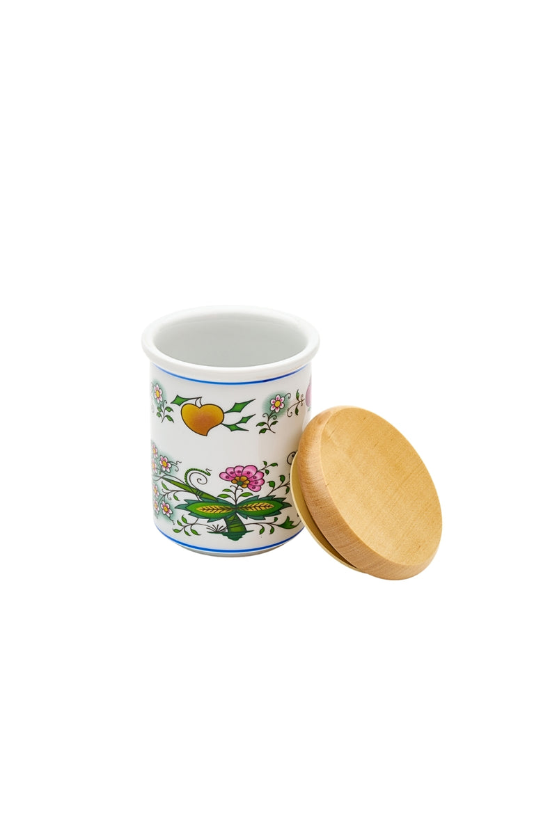 CESKY PORCELAN DUBİ 1860 Cibulak Kavanoz Renkli