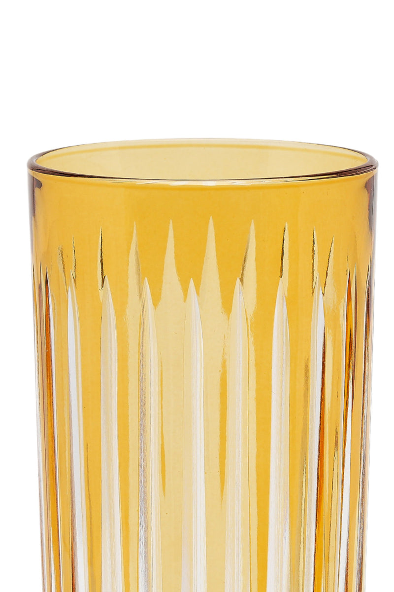 ELSA CRYSTAL Bohemia Seraph Timeless Tumbler Meşrubat Bardağı Sarı