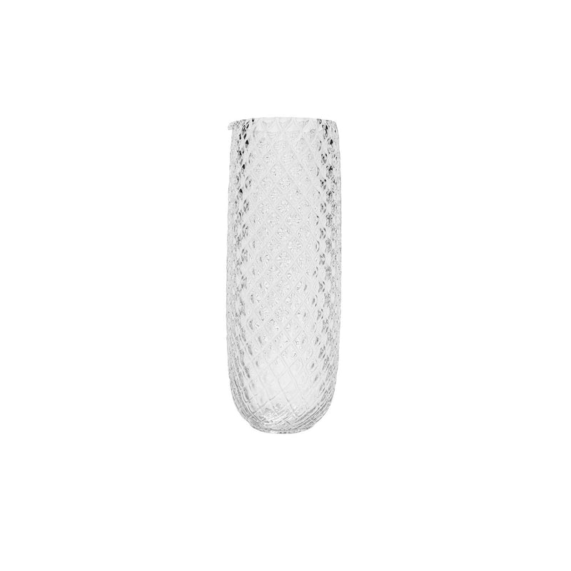 Elsa Crystal Bubble Bamboo Daily Carafe, Çizgili Sürahi, Crystal, 700 ml