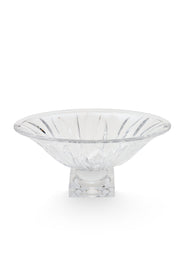 ELSA CRYSTAL Bohemia Lucentia Ayaklı Tabak Beyaz