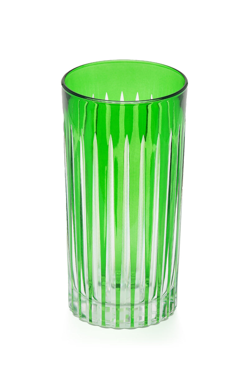 ELSA CRYSTAL Bohemia Seraph Timeless Tumbler Meşrubat Bardağı Yeşil