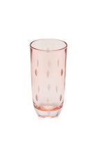 ELSA CRYSTAL Bohemia Aurora Orbit Soft Drink Glass Pink