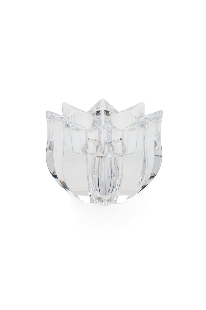 ELSA CRYSTAL Bohemia Aquarine Mumluk Beyaz