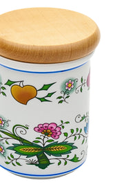 CESKY PORCELAN DUBİ 1860 Cibulak Kavanoz Renkli