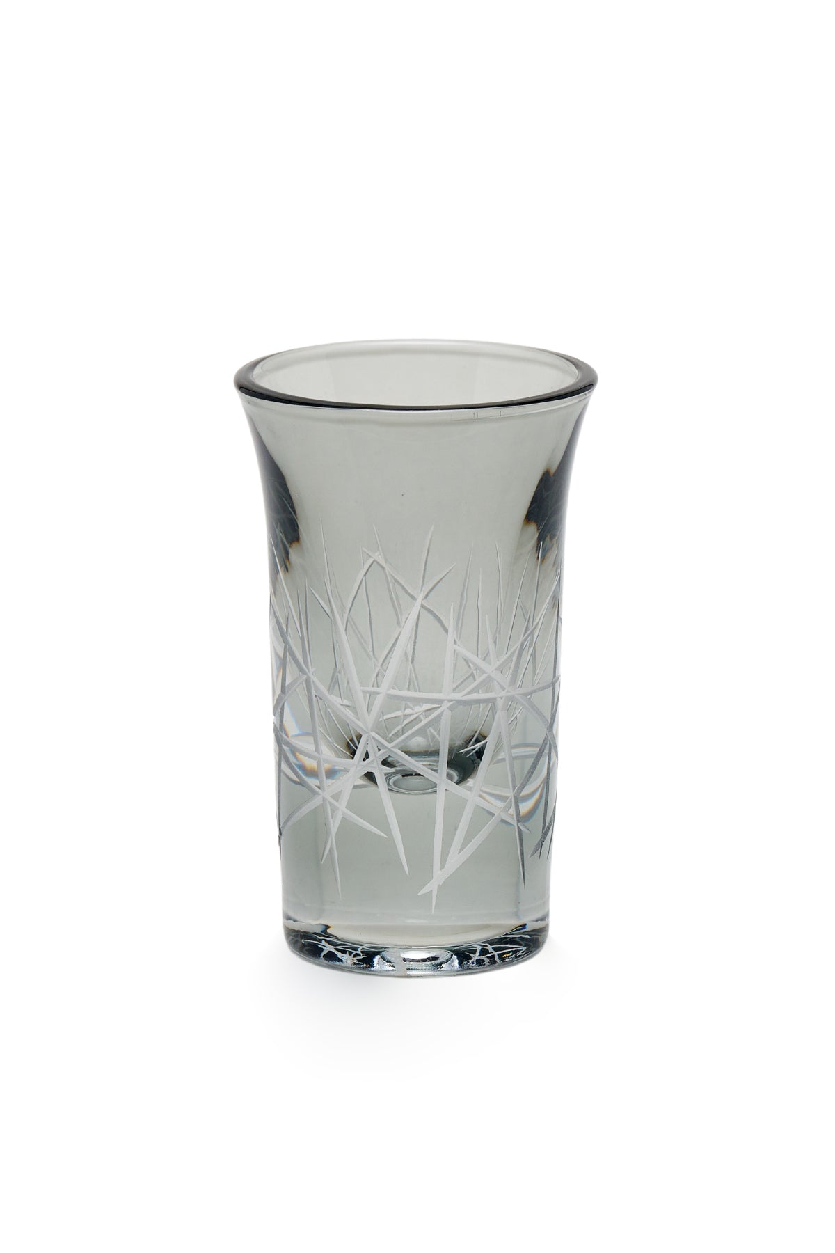 ELSA CRYSTAL Bohemia Alya Kahve Yanı Bardağı Gri