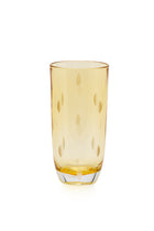 ELSA CRYSTAL Bohemia Aurora Orbit Soft Drink Glass Yellow
