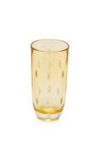 ELSA CRYSTAL Bohemia Aurora Orbit Soft Drink Glass Yellow