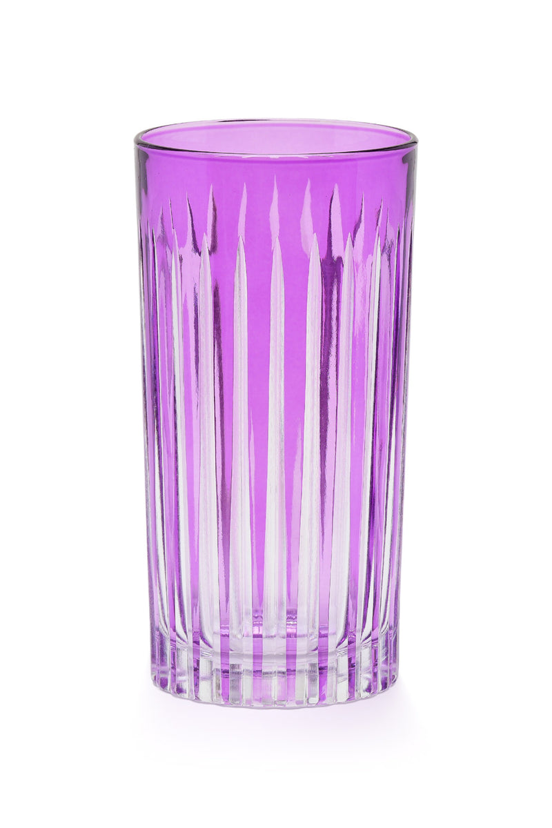 ELSA CRYSTAL Bohemia Seraph Timeless Tumbler Meşrubat Bardağı Mor