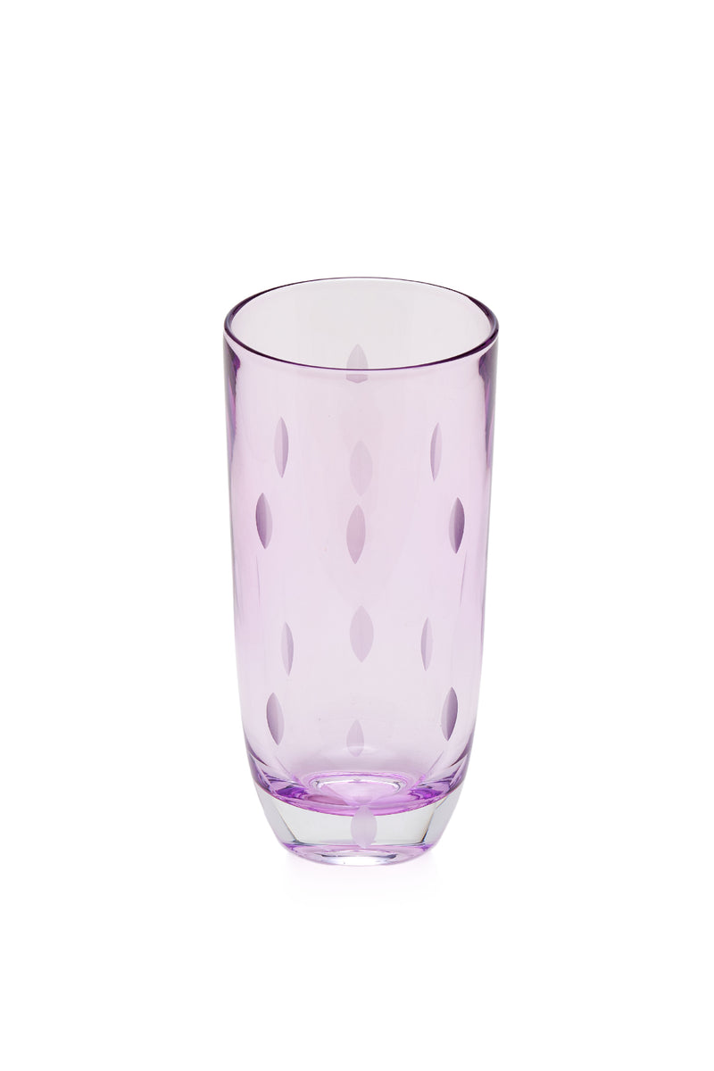 ELSA CRYSTAL Bohemia Aurora Orbit Meşrubat Bardağı Mor