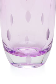 ELSA CRYSTAL Bohemia Aurora Orbit Soft Drink Glass Purple