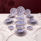 28 Parça Yemek Takımı Cesky Porcelan Dubi Cibulak Mavi