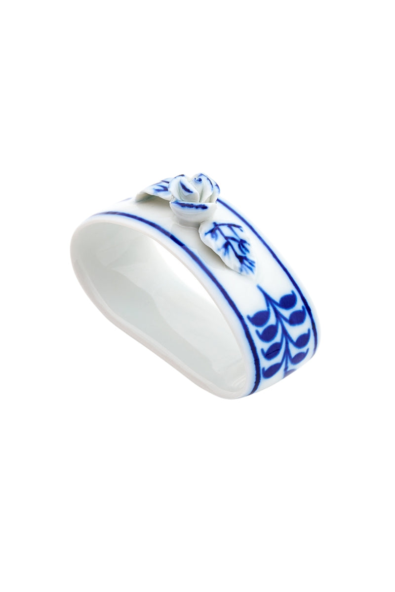 CESKY PORCELAN DUBİ 1860 Cibulak Peçete Yüzüğü Mavi