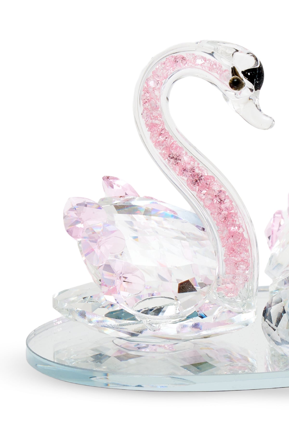 ELSA CRYSTAL Bohemia Oceanna Ayna Üstü 2'li Kug Beyaz