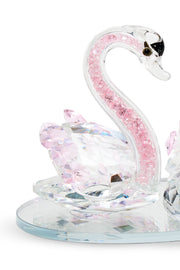 ELSA CRYSTAL Bohemia Oceanna Ayna Üstü 2'li Kug Beyaz