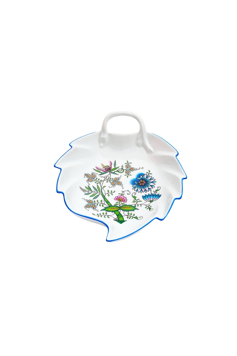 CESKY PORCELAN DUBİ 1860 Cibulak Servis Tabağı Renkli