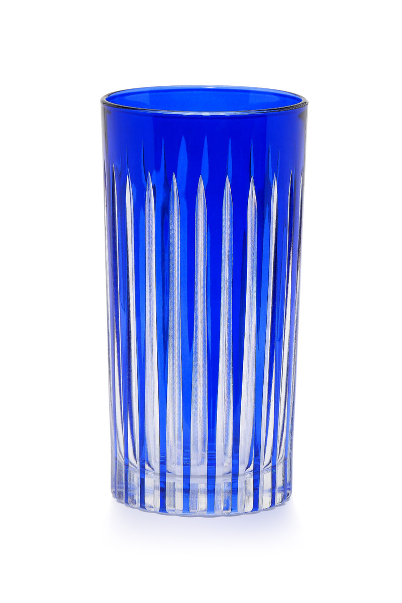 ELSA CRYSTAL Bohemia Seraph Timeless Tumbler Meşrubat Bardağı Mavi