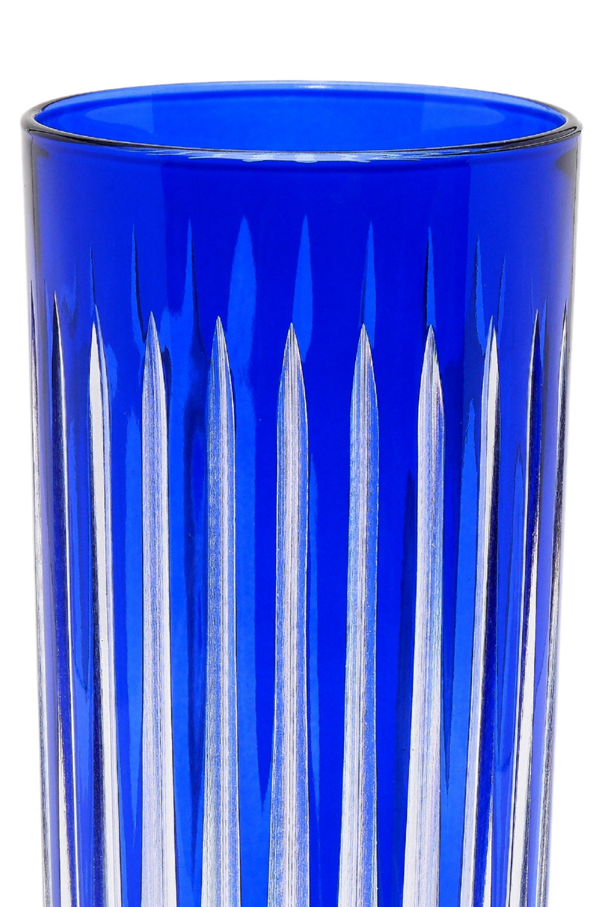 ELSA CRYSTAL Bohemia Seraph Timeless Tumbler Meşrubat Bardağı Mavi