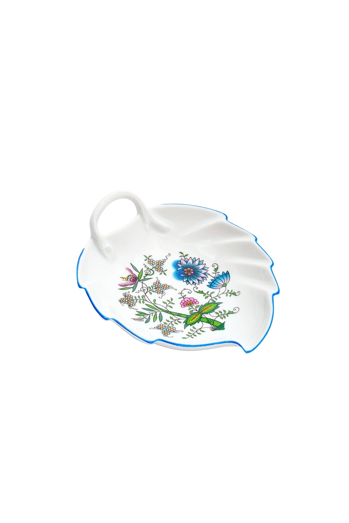 CESKY PORCELAN DUBİ 1860 Cibulak Servis Tabağı Renkli