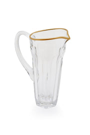 ELSA CRYSTAL Bohemia Aurora Jug Yellow