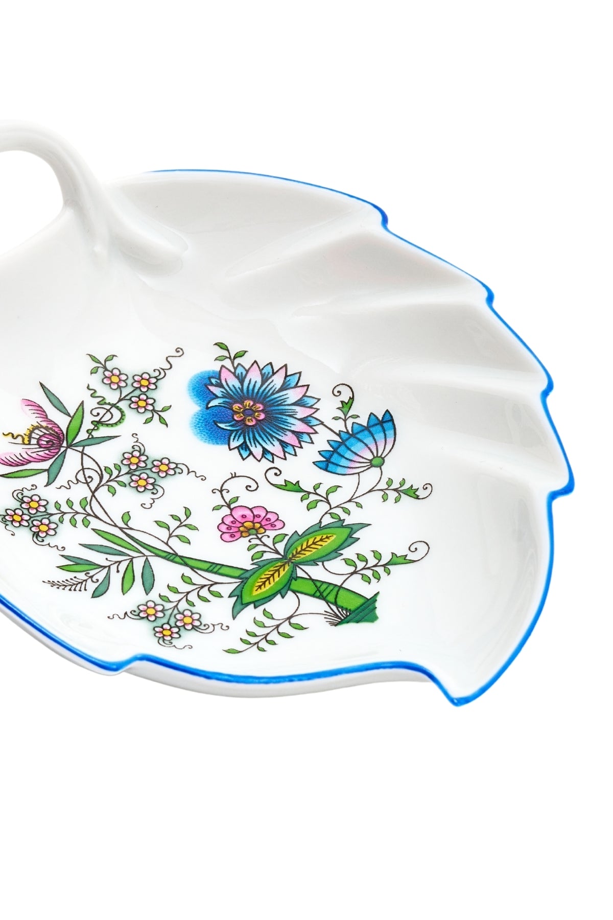 CESKY PORCELAN DUBİ 1860 Cibulak Servis Tabağı Renkli
