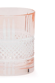 ELSA CRYSTAL Bohemia Frostella Brillante Tumbler Bardağı Pembe