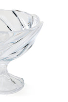 ELSA CRYSTAL Bohemia Lucentia Ayaklı Tabak Beyaz