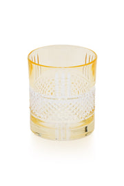 ELSA CRYSTAL Bohemia Frostella Brillante Tumbler Bardağı Sarı