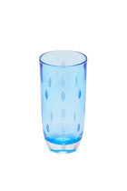 ELSA CRYSTAL Bohemia Aurora Orbit Soft Drink Glass Blue