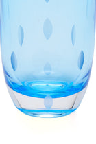ELSA CRYSTAL Bohemia Aurora Orbit Soft Drink Glass Blue