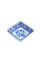 CESKY PORCELAN DUBİ 1860 Cibulak Kare Tabak Mavi