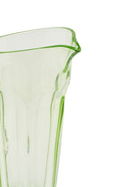 ELSA CRYSTAL Bohemia Aurora Pitcher Green