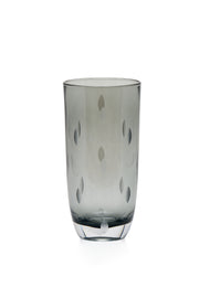 ELSA CRYSTAL Bohemia Aurora Orbit Soft Drink Glass Gray