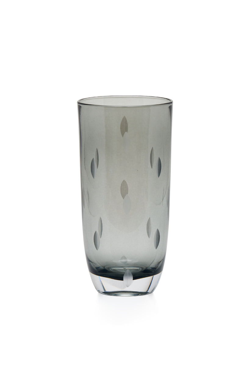 ELSA CRYSTAL Bohemia Aurora Orbit Meşrubat Bardağı Gri