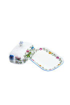 CESKY PORCELAN DUBİ 1860 Cibulak 2 Bölümlü Tereyağlık Renkli