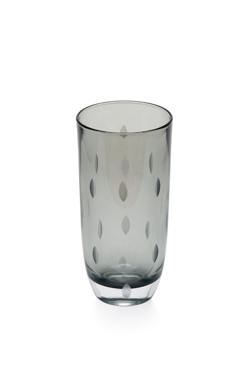 ELSA CRYSTAL Bohemia Aurora Orbit Meşrubat Bardağı Gri