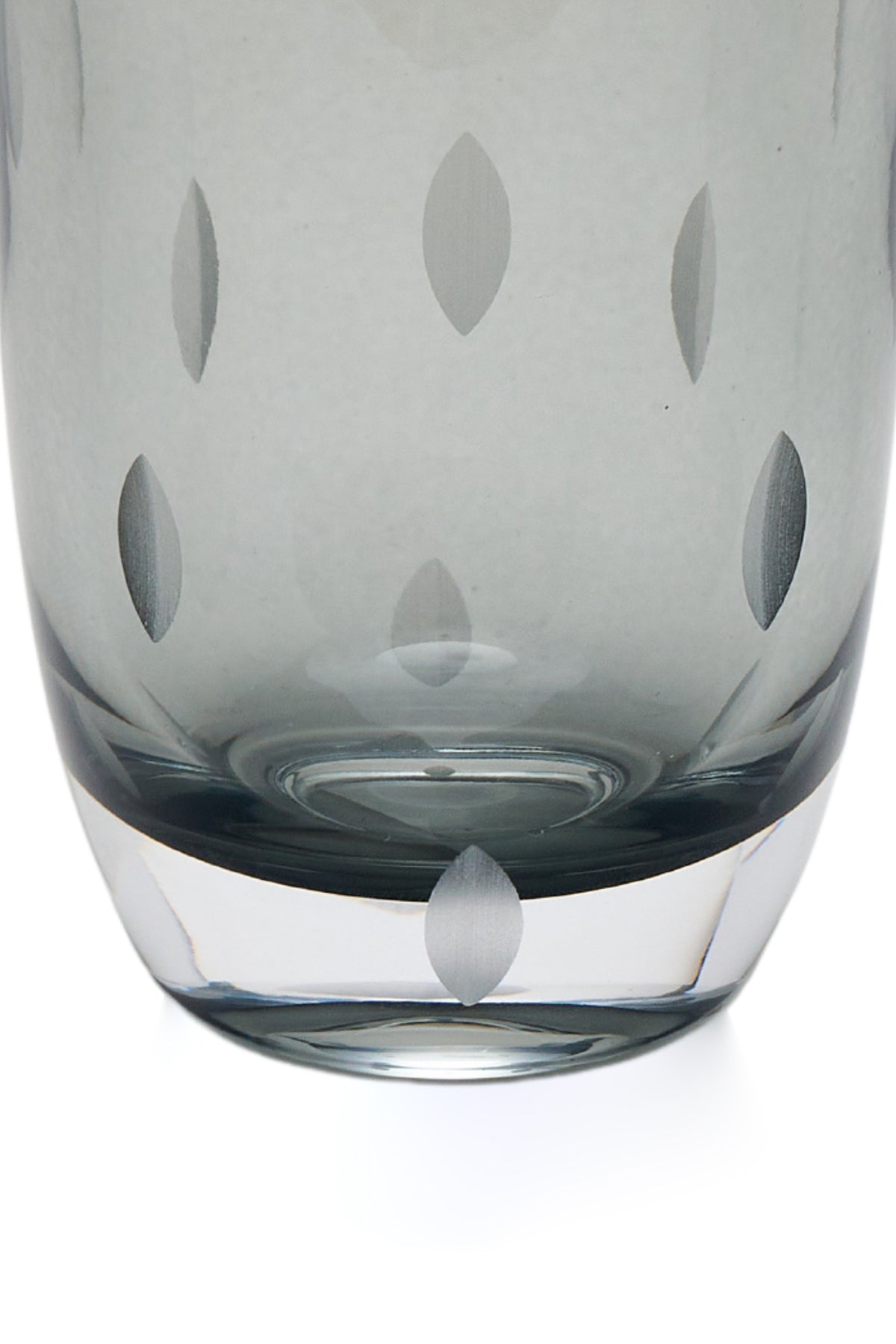 ELSA CRYSTAL Bohemia Aurora Orbit Soft Drink Glass Gray