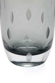 ELSA CRYSTAL Bohemia Aurora Orbit Soft Drink Glass Gray