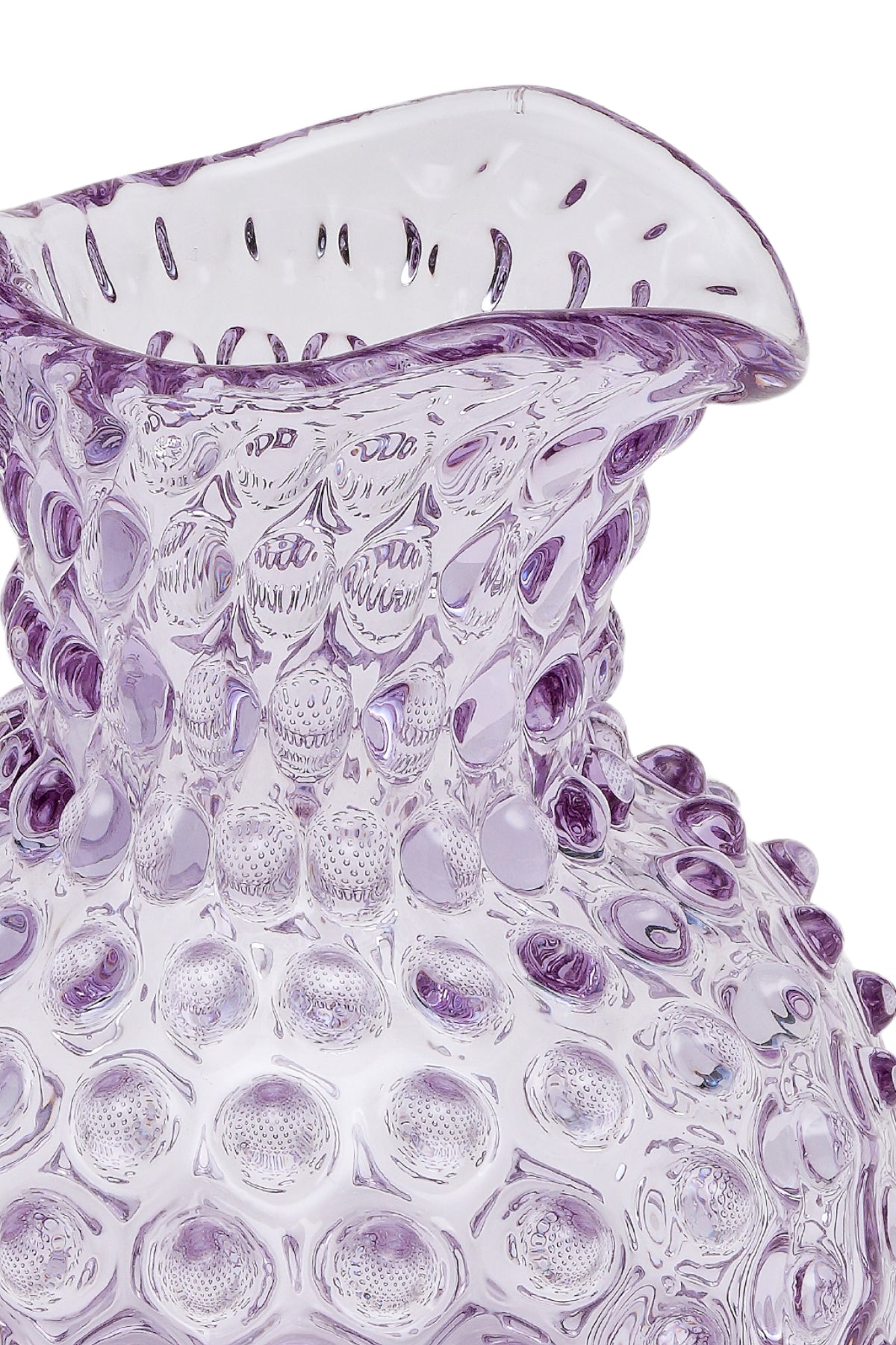 ELSA CRYSTAL Bohemia Lunaria Sürahi Mor