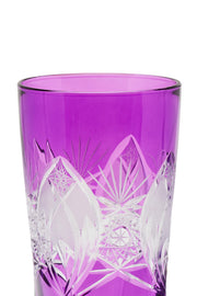 ELSA CRYSTAL Bohemia Icebelle Quadro Meşrubat Bardağı Mor