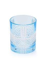 ELSA CRYSTAL Bohemia Frostella Brillante Tumbler Bardağı Mavi