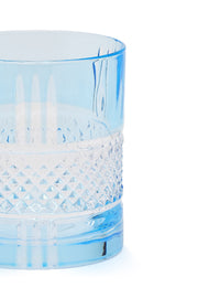 ELSA CRYSTAL Bohemia Frostella Brillante Tumbler Bardağı Mavi
