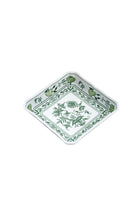 CESKY PORCELAN DUBİ 1860 Cibulak Kare Tabak Yeşil