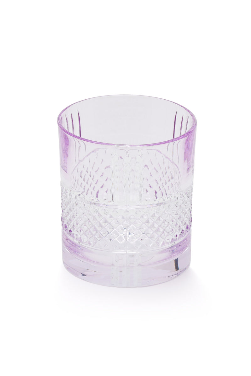 ELSA CRYSTAL Bohemia Frostella Brillante Tumbler Bardağı Mor