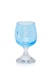 ELSA CRYSTAL Bohemia Alya Kahve Yanı Bardağı Mavi