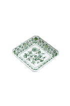 CESKY PORCELAN DUBİ 1860 Cibulak Kare Tabak Yeşil