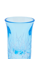 ELSA CRYSTAL Bohemia Alya Kahve Yanı Bardağı Mavi